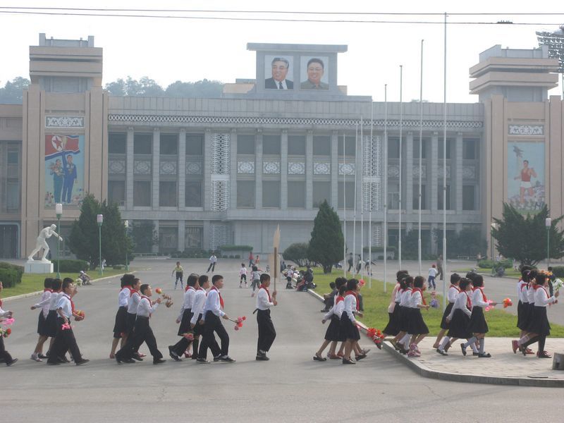 Kim Il Sung Stadium Pyongyang