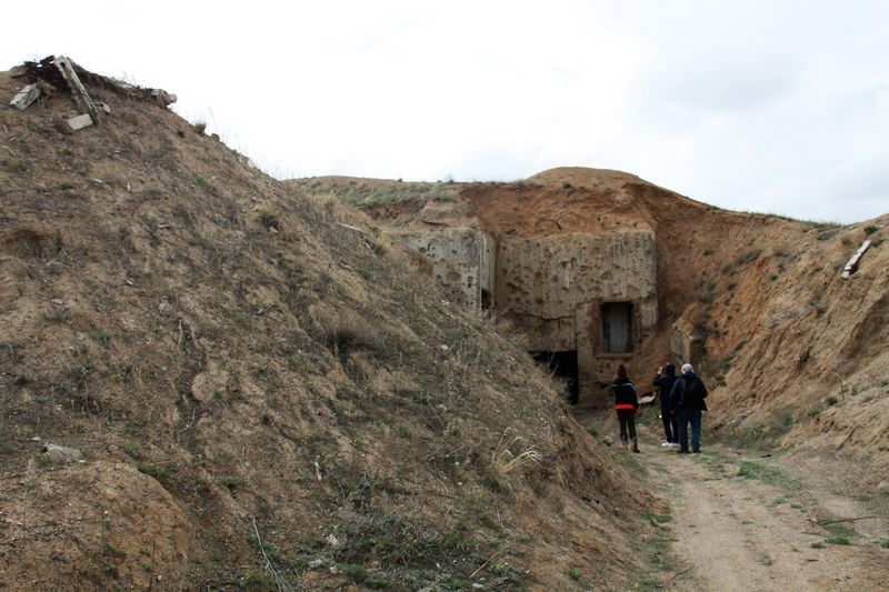 Nuclear Weapons Test Site Semipalatinsk Polygon Kazakhstan